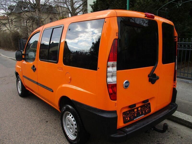 Gebraucht Fiat Doblò 103 PS (75 kW) 2005 Orange Van / Kleinbus