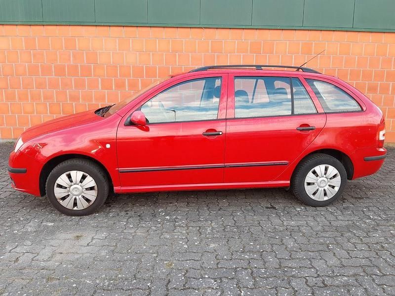 Gebraucht Skoda Fabia 75 PS (55 kW) 2005 Rot Kombi