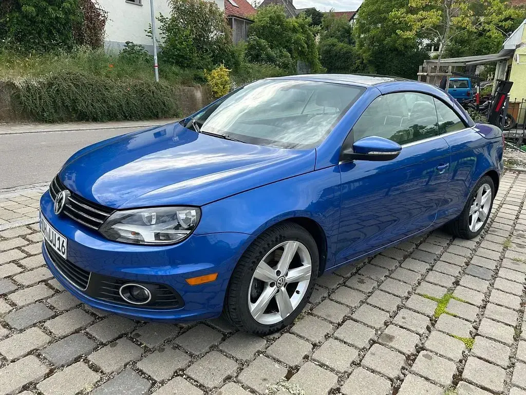 Occasion VW Eos Exclusive 211 ch (155 kW) 2011 Bleue Cabriolet