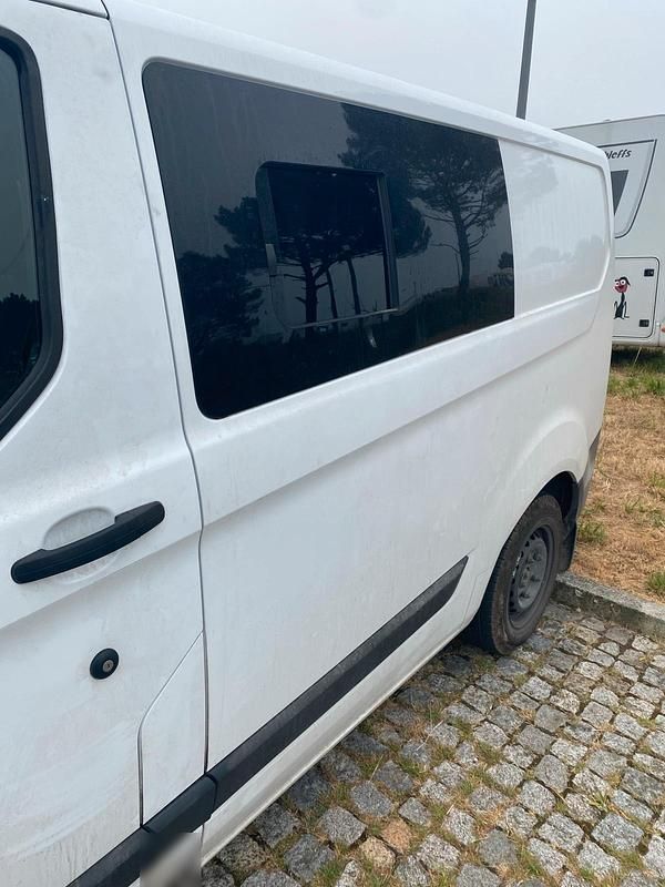 Gebraucht Ford Transit Custom 100 PS (73 kW) 2013 Weiß Van / Kleinbus