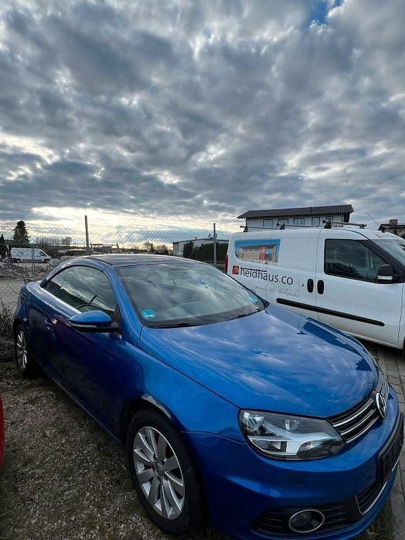 Usata VW Eos Edition 122 CV (89 kW) 2012 Blu Cabrio