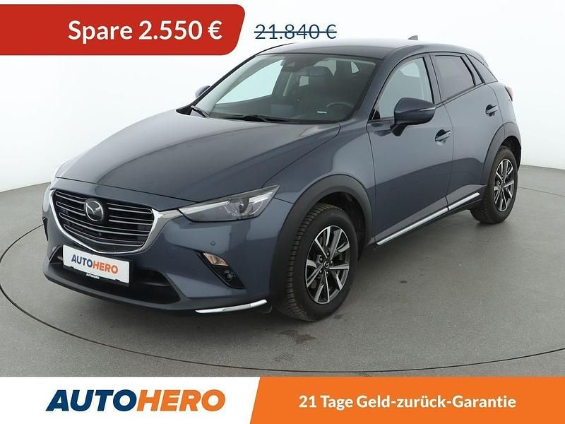 Grau Gebraucht 2021 Mazda CX-3 Selection SUV | 19.290 € (Fairer Preis) - Bild 1/3