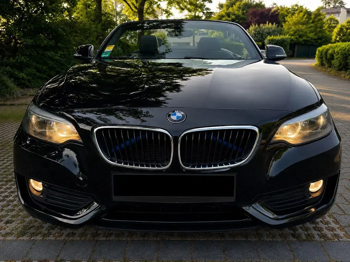 Gebraucht BMW 218 Luxury Line 150 PS (110 kW) 2016 Schwarz Cabrio