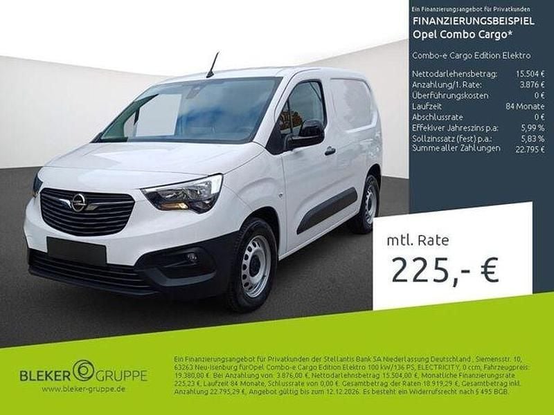 Weiß Gebraucht 2023 Opel Combo-e Life Edition Van / Kleinbus | 19.380 € (Superpreis) - Bild 1/3