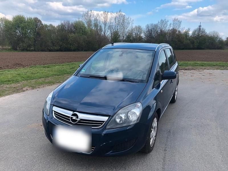 Gebraucht Opel Zafira Eco 116 PS (85 kW) 2012 Blau Van / Kleinbus