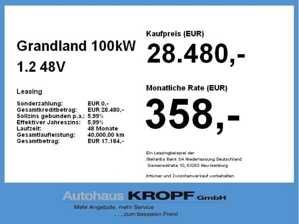 Kupfer Gebraucht 2025 Opel Grandland X Edition SUV | 28.480 € (Superpreis) - Bild 1/1
