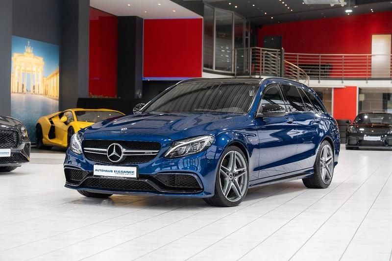 Blau Gebraucht 2018 Mercedes C63 AMG AMG Limousine | 42.980 € (Superpreis) - Bild 1/4
