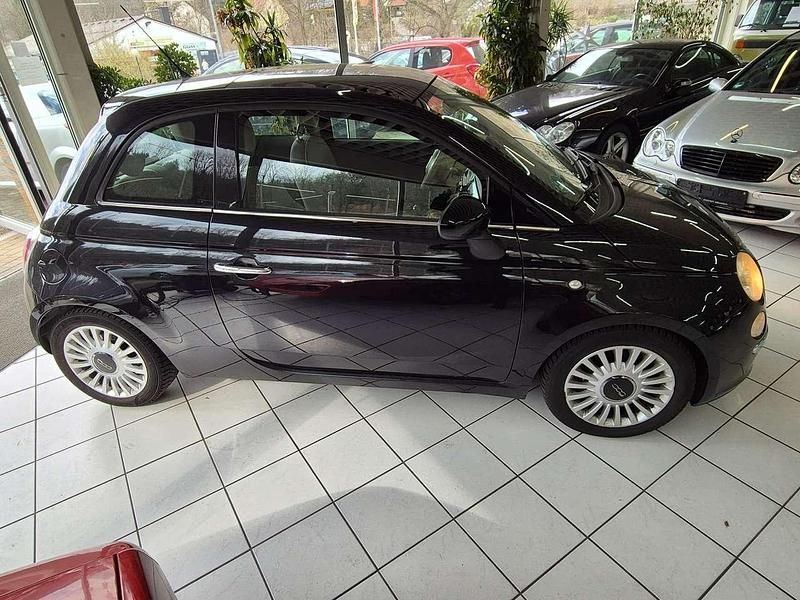 Gebraucht Fiat 500 Lounge 101 PS (74 kW) 2011 Colore esterno vesuvio schwarz Kleinwagen