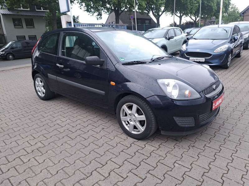 Blau Gebraucht 2007 Ford Fiesta Fun X Kleinwagen | 1.950 € (Fairer Preis) - Bild 1/4