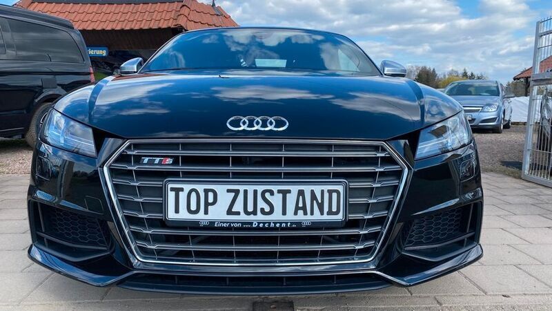 Schwarz Gebraucht 2016 Audi TT S-Line Cabrio | 31.999 € - Bild 1/4
