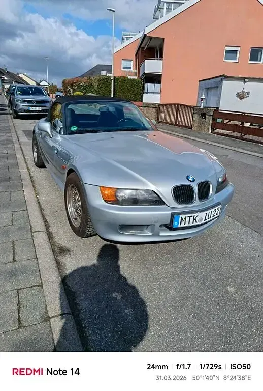 Gebraucht BMW Z3 116 PS (85 kW) 1997 Silber Cabrio