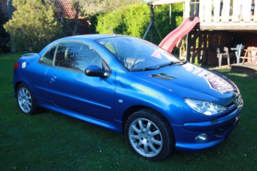 Verkauft Peugeot 206 Cc 110 Platinum Gebraucht 2004 197 000 Km Gebraucht Peugeot 206 Cc 110 Platinum Poseidon Blau