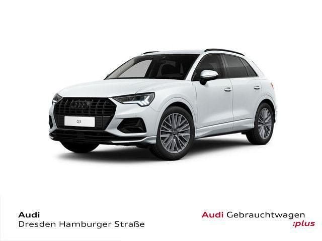 Gebraucht Audi Q3 Advanced Plus 150 PS (110 kW) 2023 Gletscherweiß metallic SUV