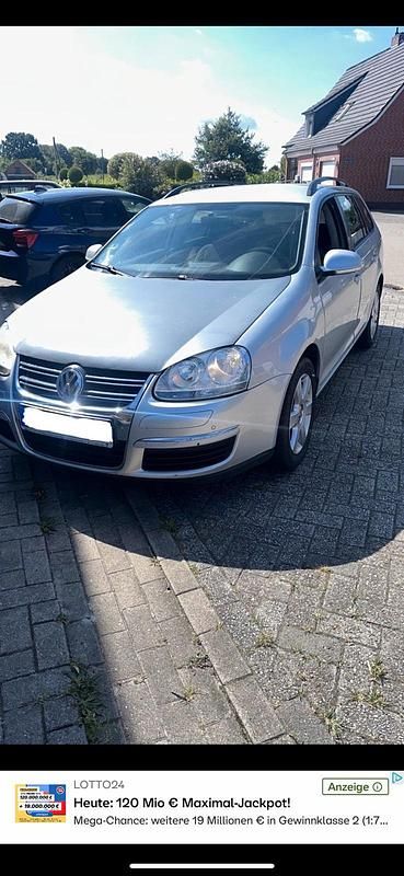 Silber Gebraucht 2009 VW Golf VI Kombi | 2.500 € (Superpreis) - Bild 1/4