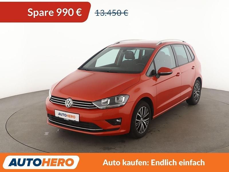 Orange Gebraucht 2016 VW Golf Sportsvan Allstar Van / Kleinbus | 12.460 € (Fairer Preis) - Bild 1/3