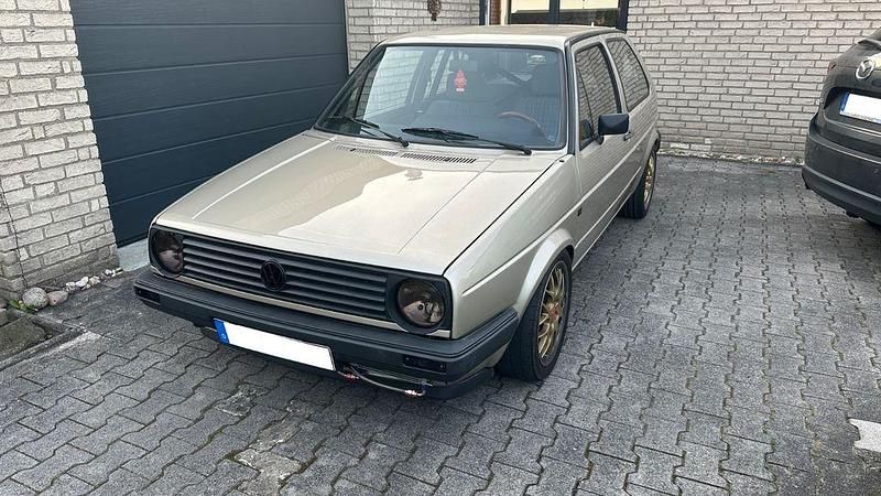 Beige Gebraucht 1986 VW Golf II Coupé | 14.700 € - Bild 1/4