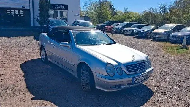 Gebraucht Mercedes CLK200 Elegance 163 PS (119 kW) 2000 Silber Cabrio