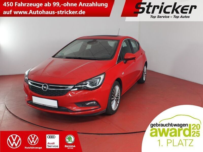 Rot Gebraucht 2015 Opel Astra Innovation Limousine | 8.949 € (Superpreis) - Bild 1/4