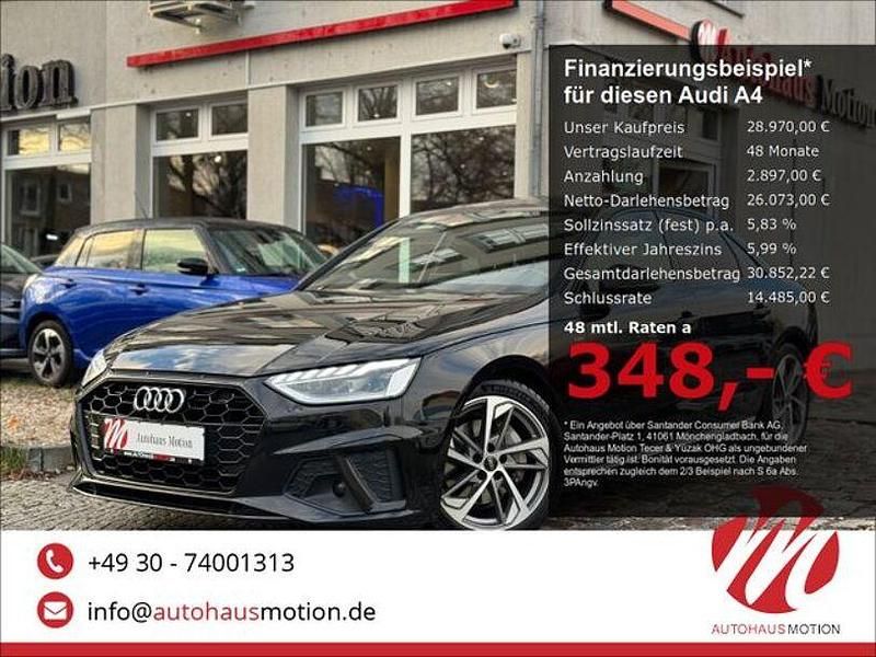 Gebraucht Audi A4 Ambiente 204 PS (150 kW) 2021 Mythosschwarz metallic Limousine
