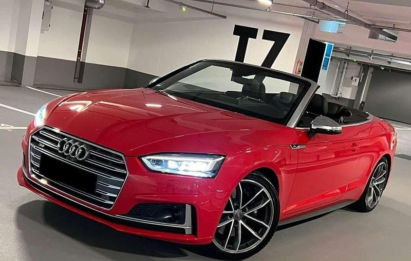 Rot Gebraucht 2018 Audi S5 Cabriolet Cabrio | 36.750 € (Superpreis) - Bild 1/4