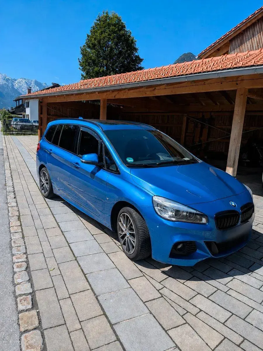 Gebraucht BMW 220 Gran Tourer M Sport 192 PS (141 kW) 2016 Blau Van / Kleinbus