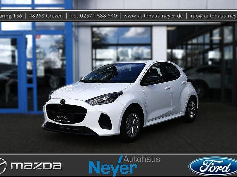 Neu Mazda 2 Prime-Line 116 PS (85 kW) 2025 Lunar white Kleinwagen