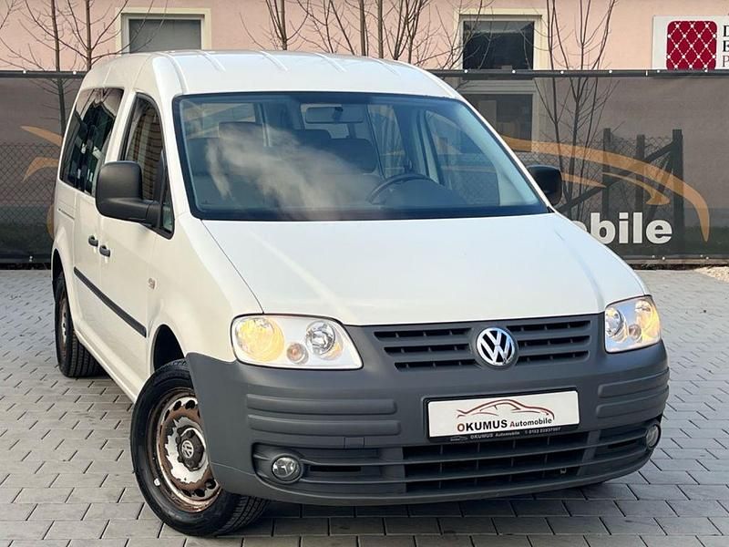 Gebraucht VW Caddy Maxi 102 PS (75 kW) 2010 Weiß Van / Kleinbus