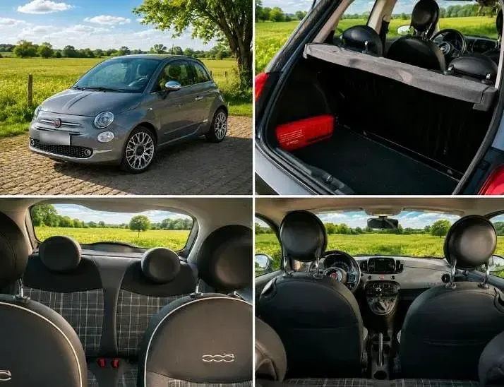 Gebraucht Fiat 500 69 PS (50 kW) 2017 Grau Kleinwagen