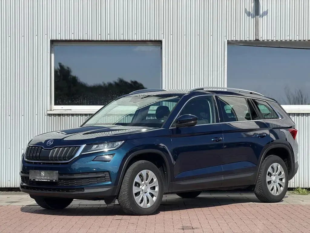 Gebraucht Skoda Kodiaq Style 150 PS (110 kW) 2020 Lavablau metallic SUV