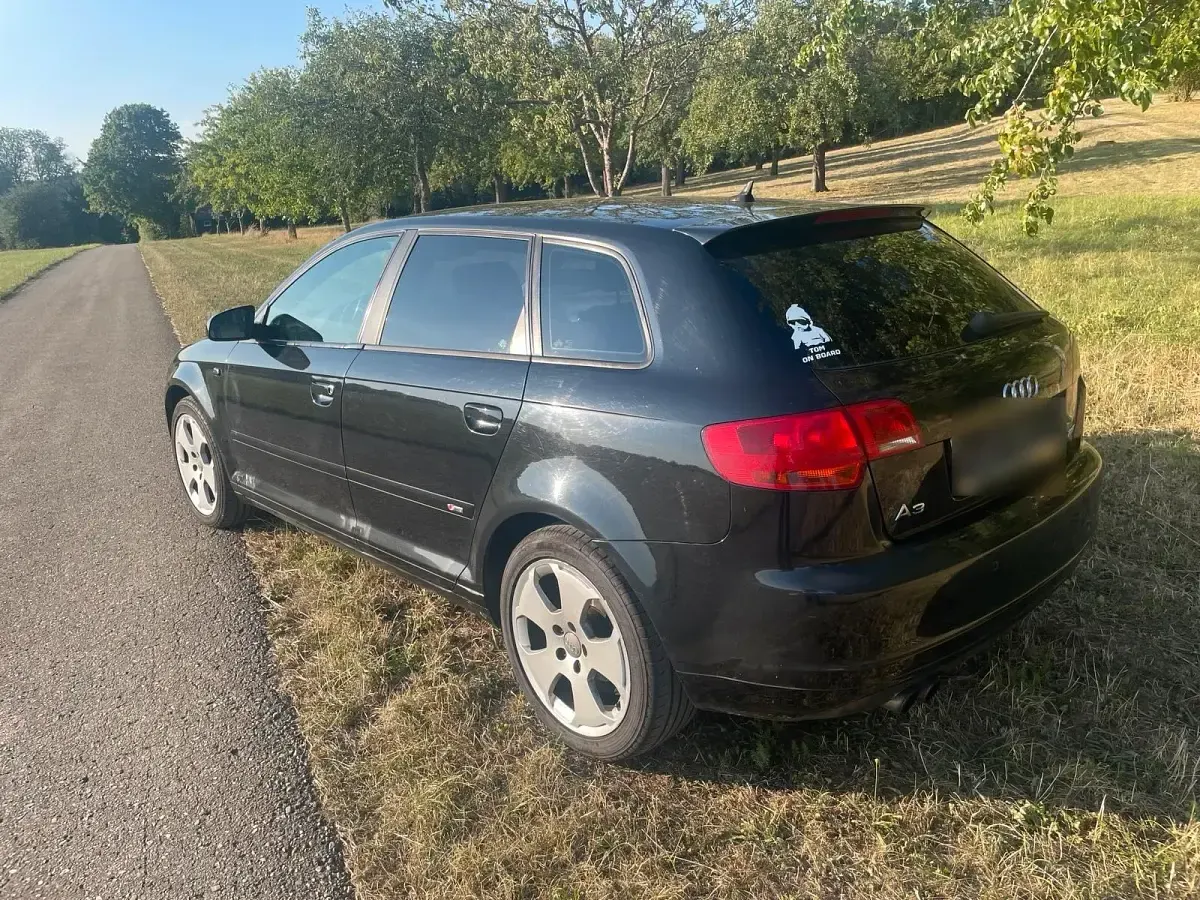 Gebraucht Audi A3 S-Line 160 PS (117 kW) 2007 Schwarz Kleinwagen