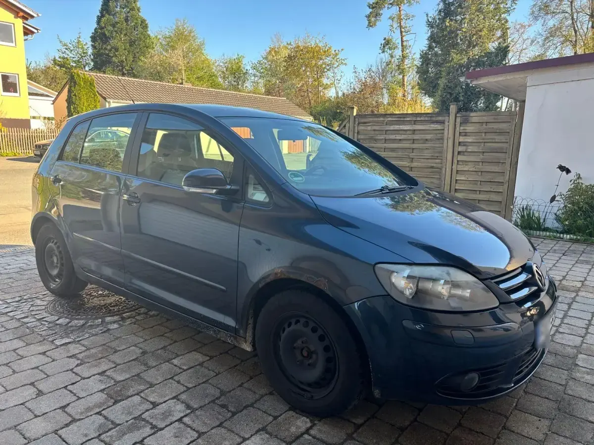 Gebraucht VW Golf Plus Cross Trendline 102 PS (75 kW) 2007 Blau Van / Kleinbus