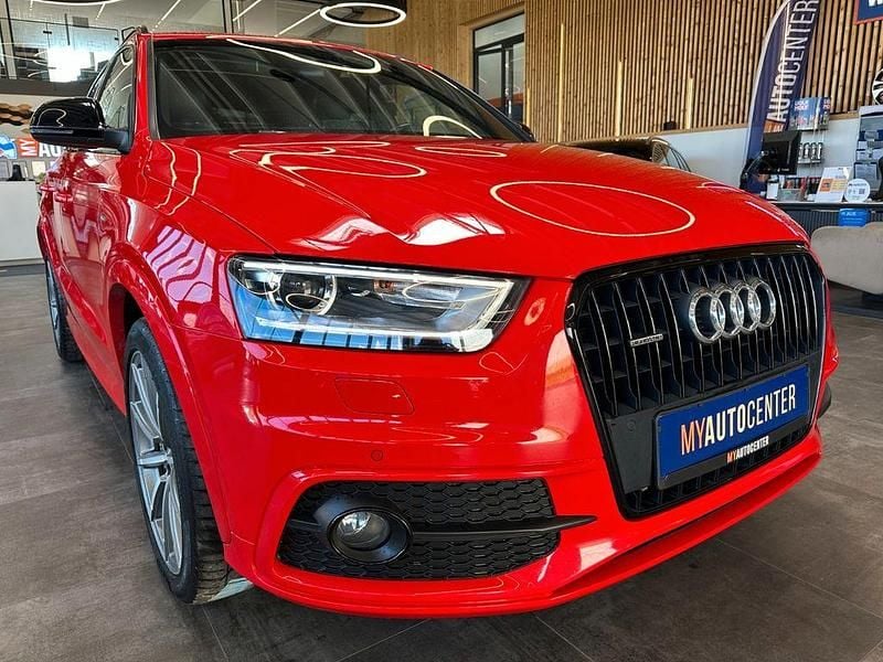 Gebraucht Audi Q3 S-Line 177 PS (130 kW) 2015 Misanorot (metallic) SUV