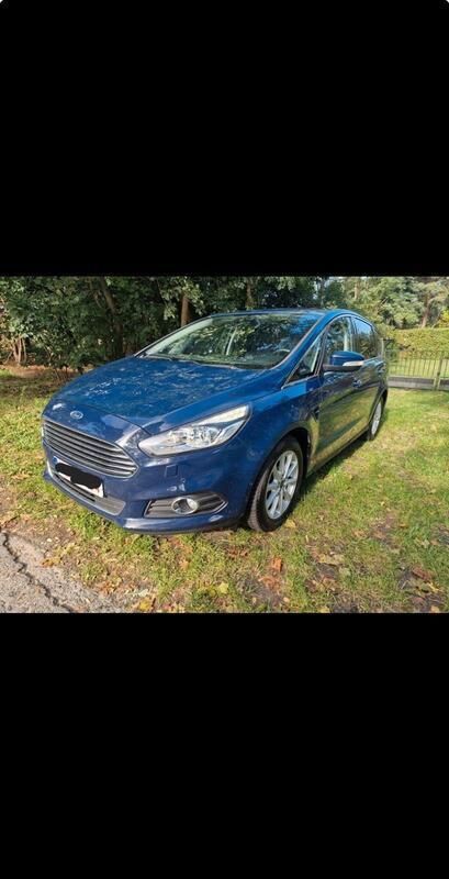 Blau Gebraucht 2017 Ford S-MAX Titanium Van / Kleinbus | 15.800 € (Teuer) - Bild 1/4