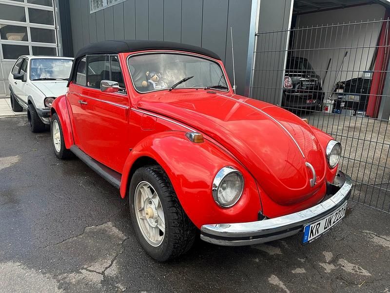 Rot Gebraucht 1971 VW Käfer Cabrio | 15.000 € - Bild 1/4