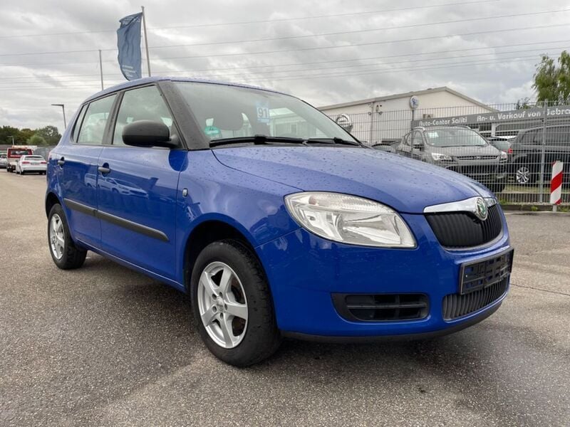 Gebraucht Skoda Fabia Classic 60 PS (44 kW) 2009 Blau Kleinwagen