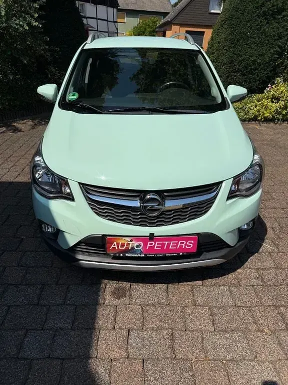 Gebraucht Opel Karl Rocks 75 PS (55 kW) 2018 Grün Kleinwagen