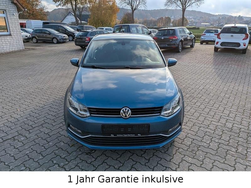 Gebraucht VW Polo Sound 75 PS (55 kW) 2017 Blau Kleinwagen
