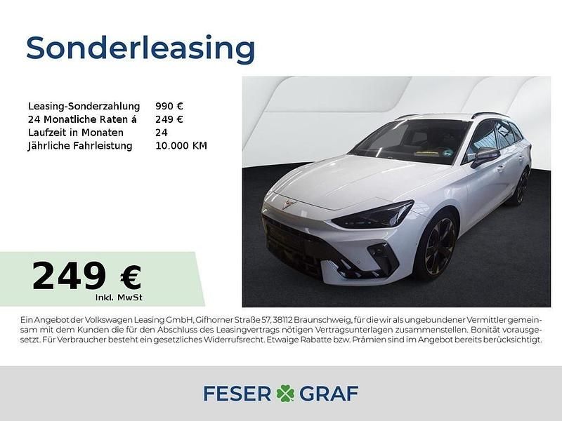Gebraucht Cupra Leon 150 PS (110 kW) 2025 Glacial white Kombi