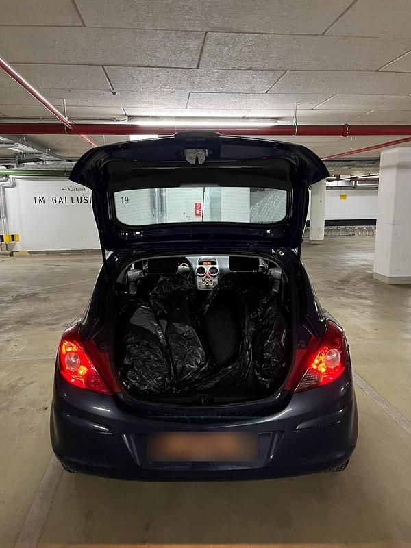 Gebraucht Opel Corsa 60 PS (44 kW) 2009 Blau Kleinwagen