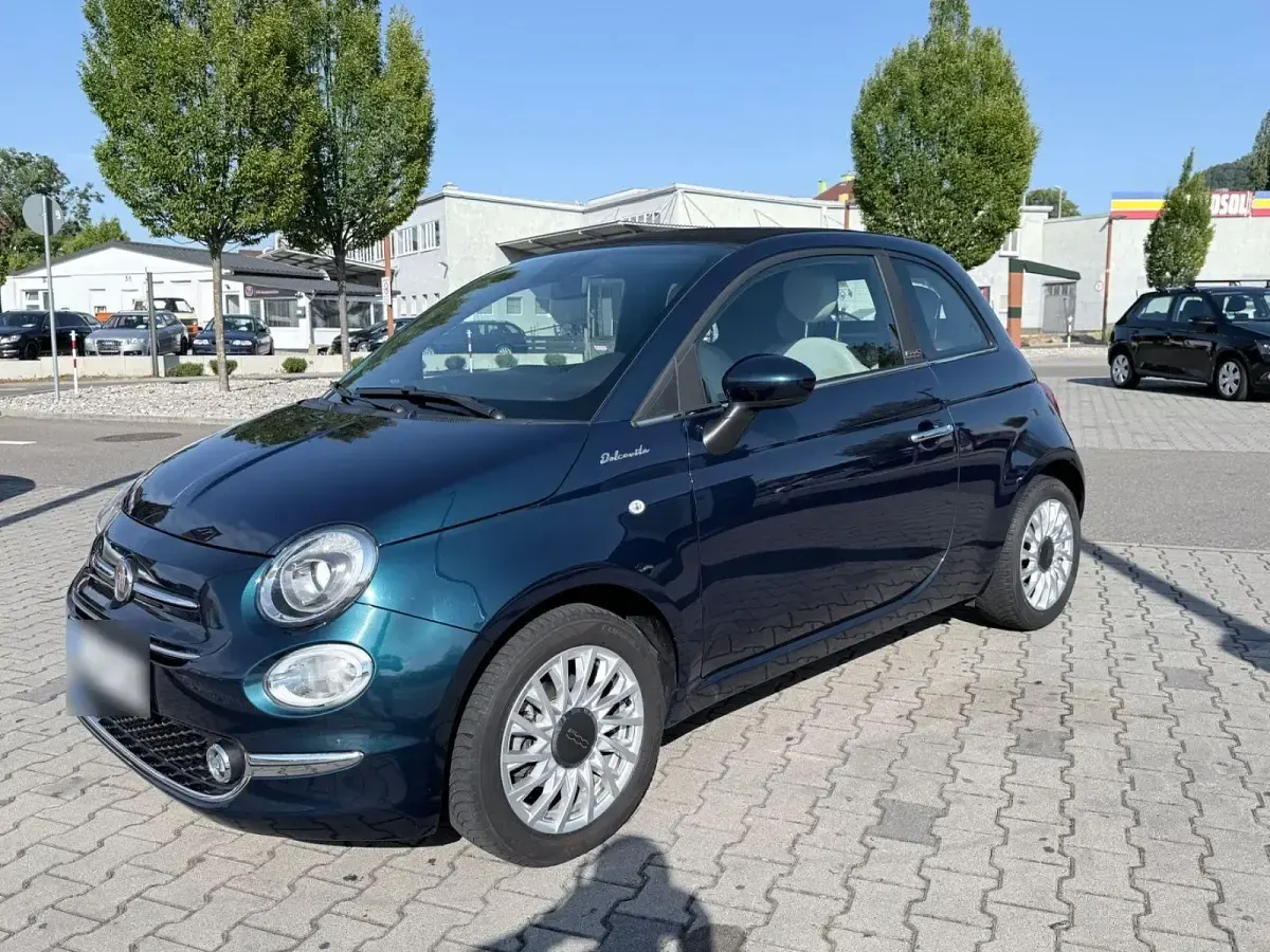 Gebraucht Fiat 500C Dolcevita 69 PS (50 kW) 2022 Grün Cabrio