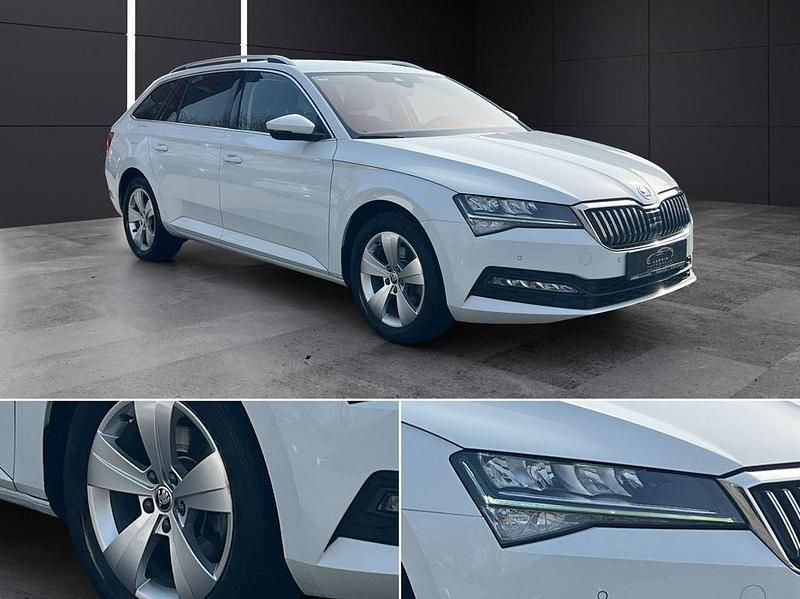 Gebraucht Skoda Superb Ambition 150 PS (110 kW) 2022 Weiß Kombi