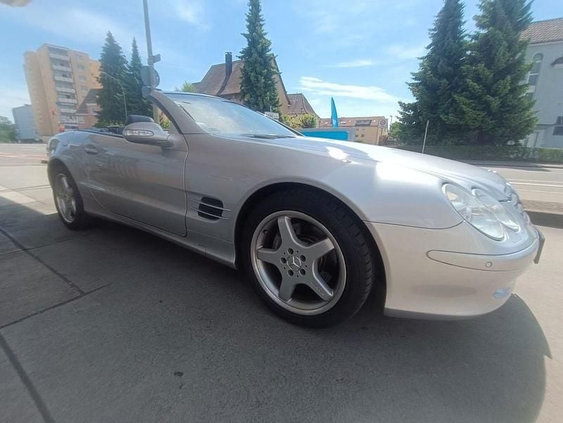 Silber Gebraucht 2003 Mercedes SL500 Cabrio | 16.490 € (Superpreis) - Bild 1/4