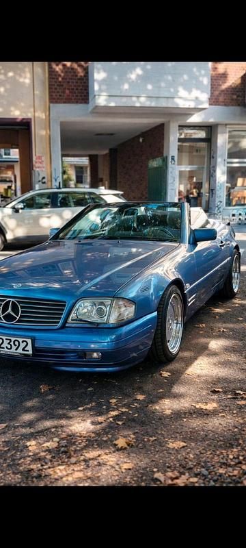 Gebraucht Mercedes SL320 Edition 231 PS (169 kW) 1999 Blau Cabrio