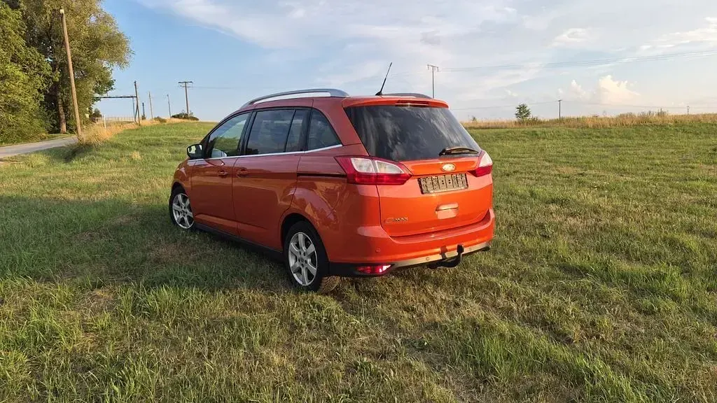 Gebraucht Ford Grand C-Max Champions Edition 140 PS (102 kW) 2012 Orange Van / Kleinbus