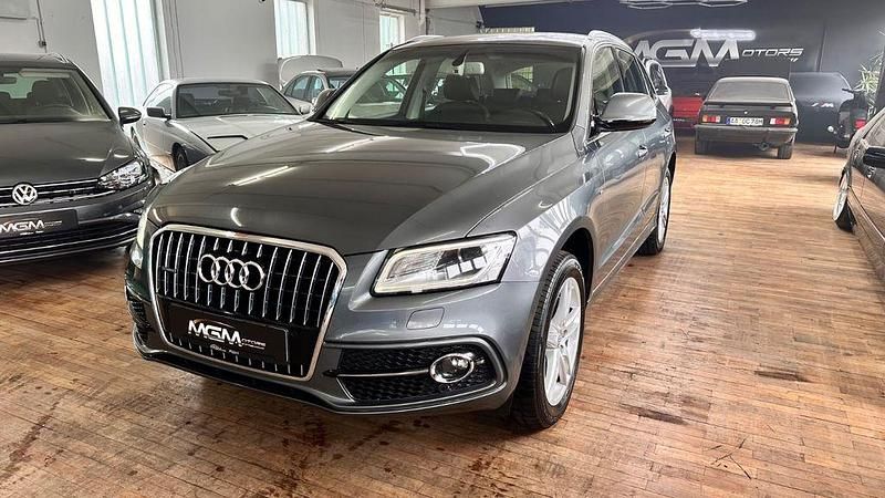 Grau Gebraucht 2016 Audi Q5 S-Line SUV | 15.489 € (Guter Preis) - Bild 1/4