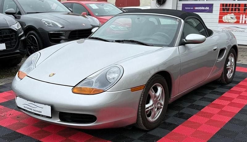 Gebraucht Porsche Boxster 204 PS (150 kW) 1997 Silber Cabrio