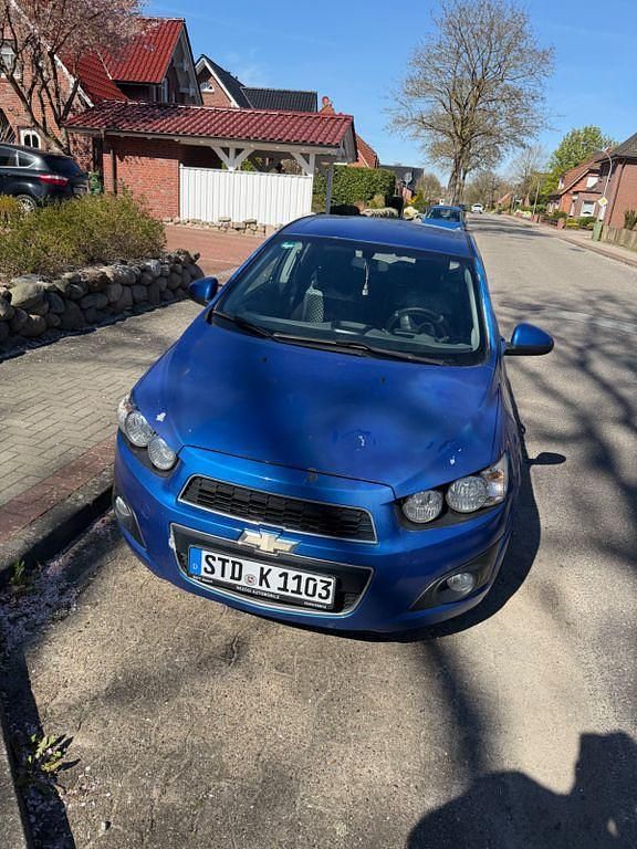 Gebraucht Chevrolet Aveo LTZ 95 PS (69 kW) 2012 Blau Limousine