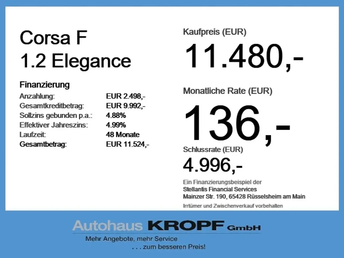 Gebraucht Opel Corsa Elegance 75 PS (55 kW) 2020 Schneeweiss Kleinwagen