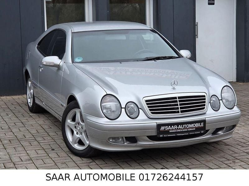 Grau Gebraucht 2000 Mercedes CLK200 Elegance Coupé | 6.999 € (Etwas zu teuer) - Bild 1/4