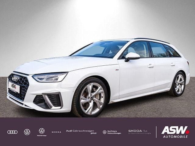 Gebraucht Audi A4 S-Line 204 PS (150 kW) 2023 Gletscherweiß metallic Kombi